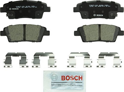 BOSCH BC1551 QuietCast Premium Ceramic Disc Brake Pad Set  Compatible with Select Genesis G80 Hyundai Genesis Kia K900 REAR